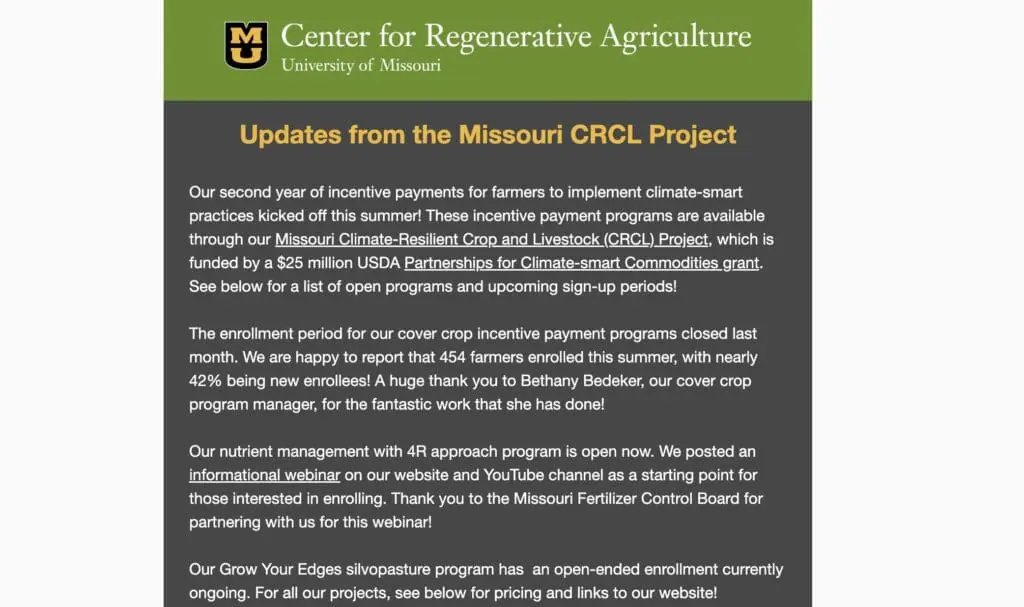 Newsletter Screen Shot Aug 2024